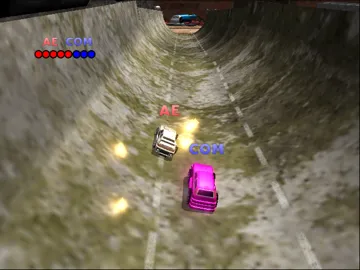 Micro Machines v4 screen shot game playing